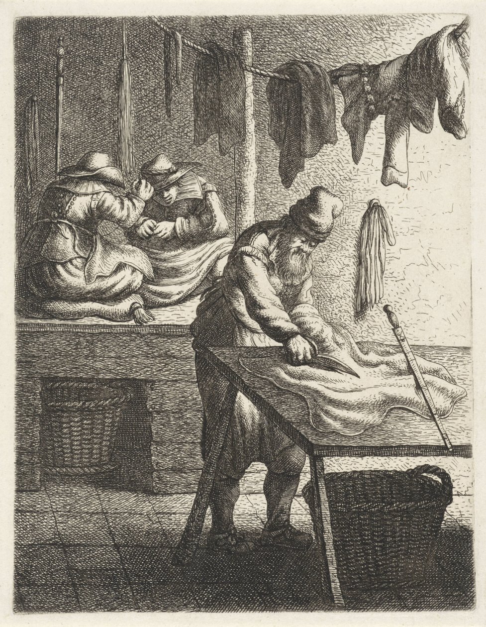 Skredder Yrker (serietittel) av Jan Gillisz. van Vliet
