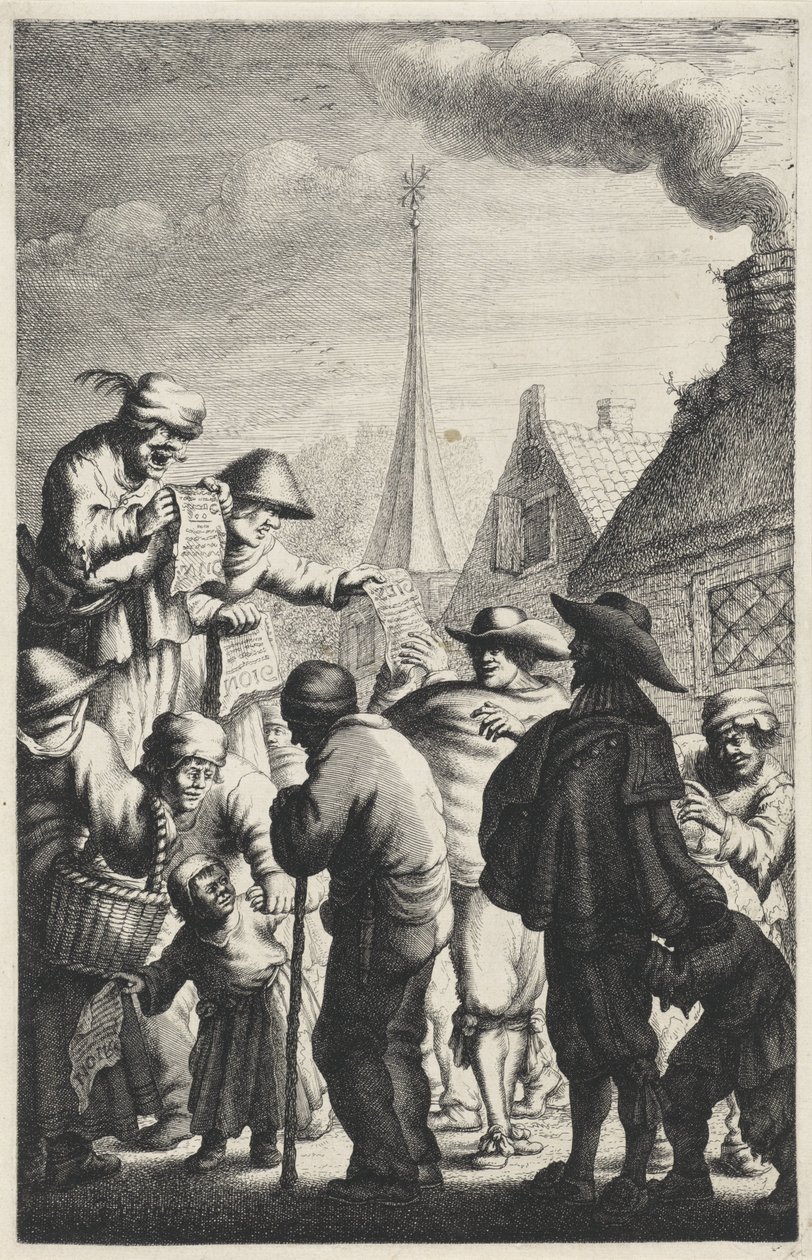 Tekstselger av Jan Gillisz. van Vliet