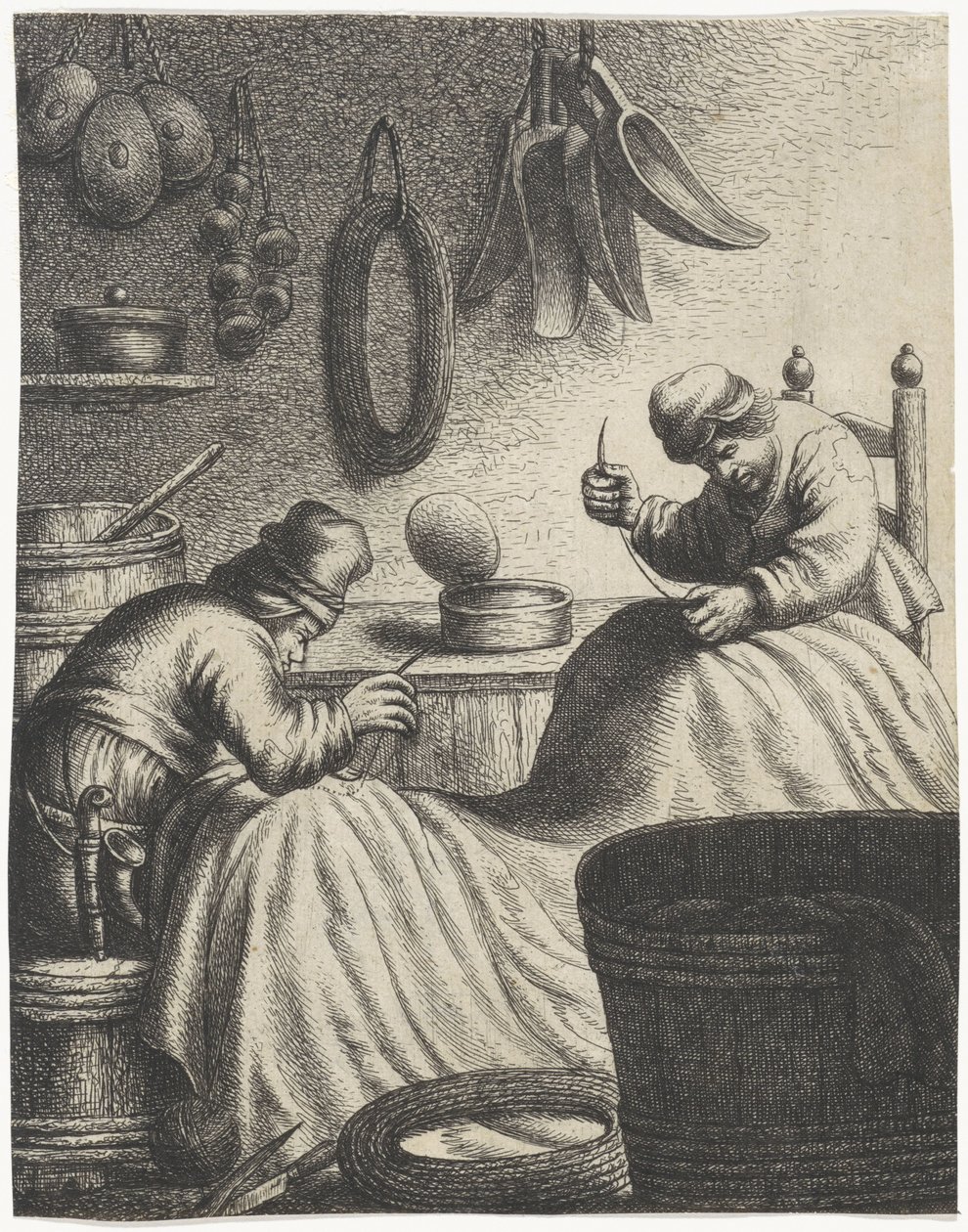 seilmakere Yrker (serietittel) av Jan Gillisz. van Vliet