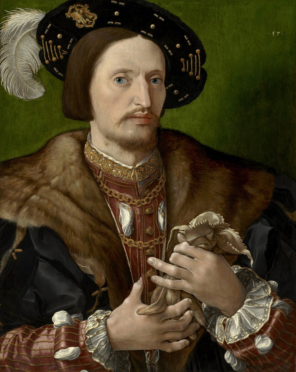 Portrett av en gentleman, ca. 1530 av Jan Gossaert
