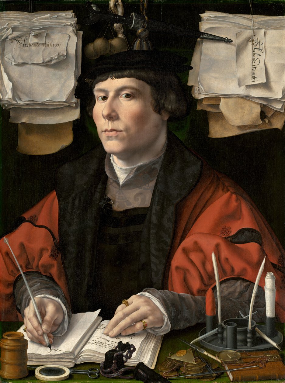 Portrett av en kjøpmann, ca. 1530. av Jan Gossaert