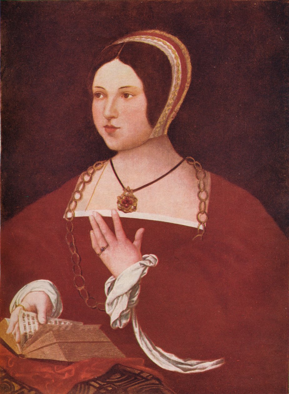 Sannsynligvis Margaret Tudor (ca. 1528) av Jan Gossaert