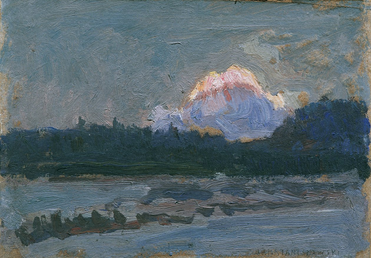 Abendrot Tatra av Jan Grzegorz Stanisławski