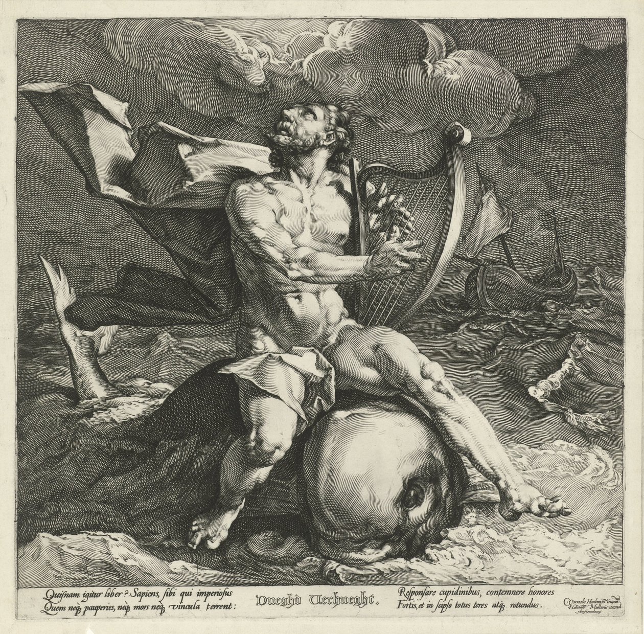 Arion på delfinen av Jan Harmensz. Muller