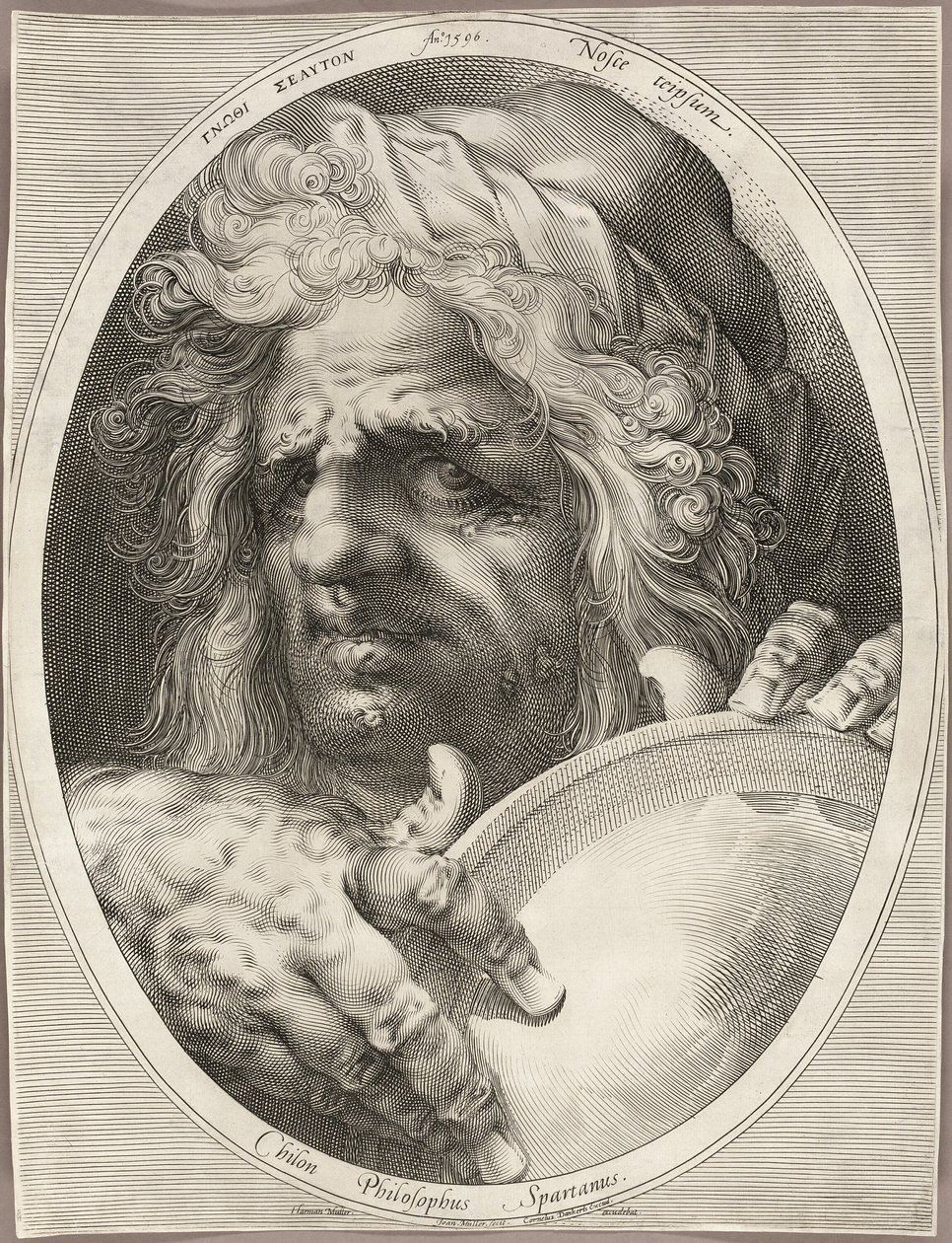 Chilon fra Sparta av Jan Harmensz. Muller
