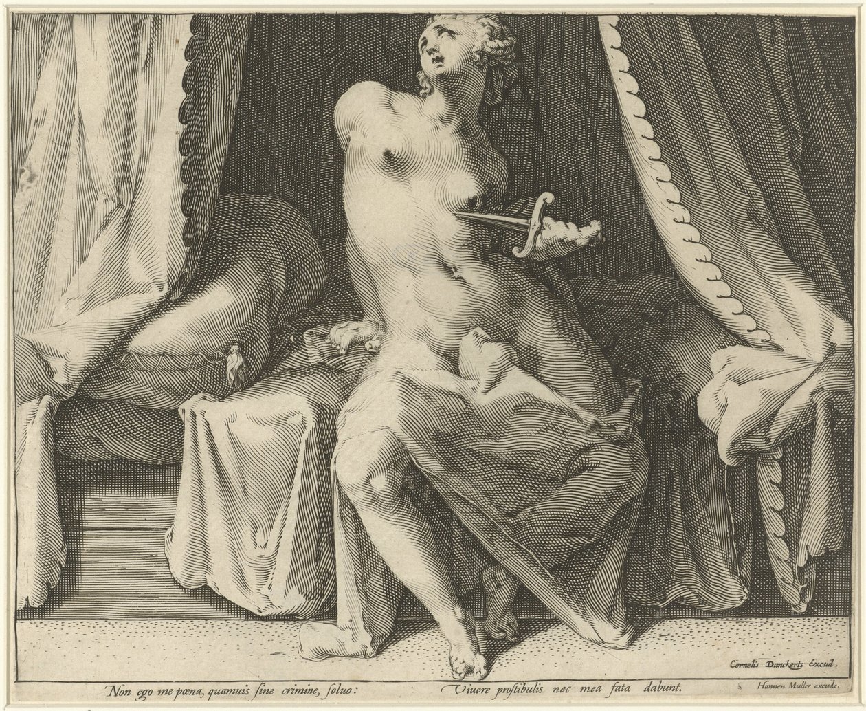 Lucretias død av Jan Harmensz. Muller