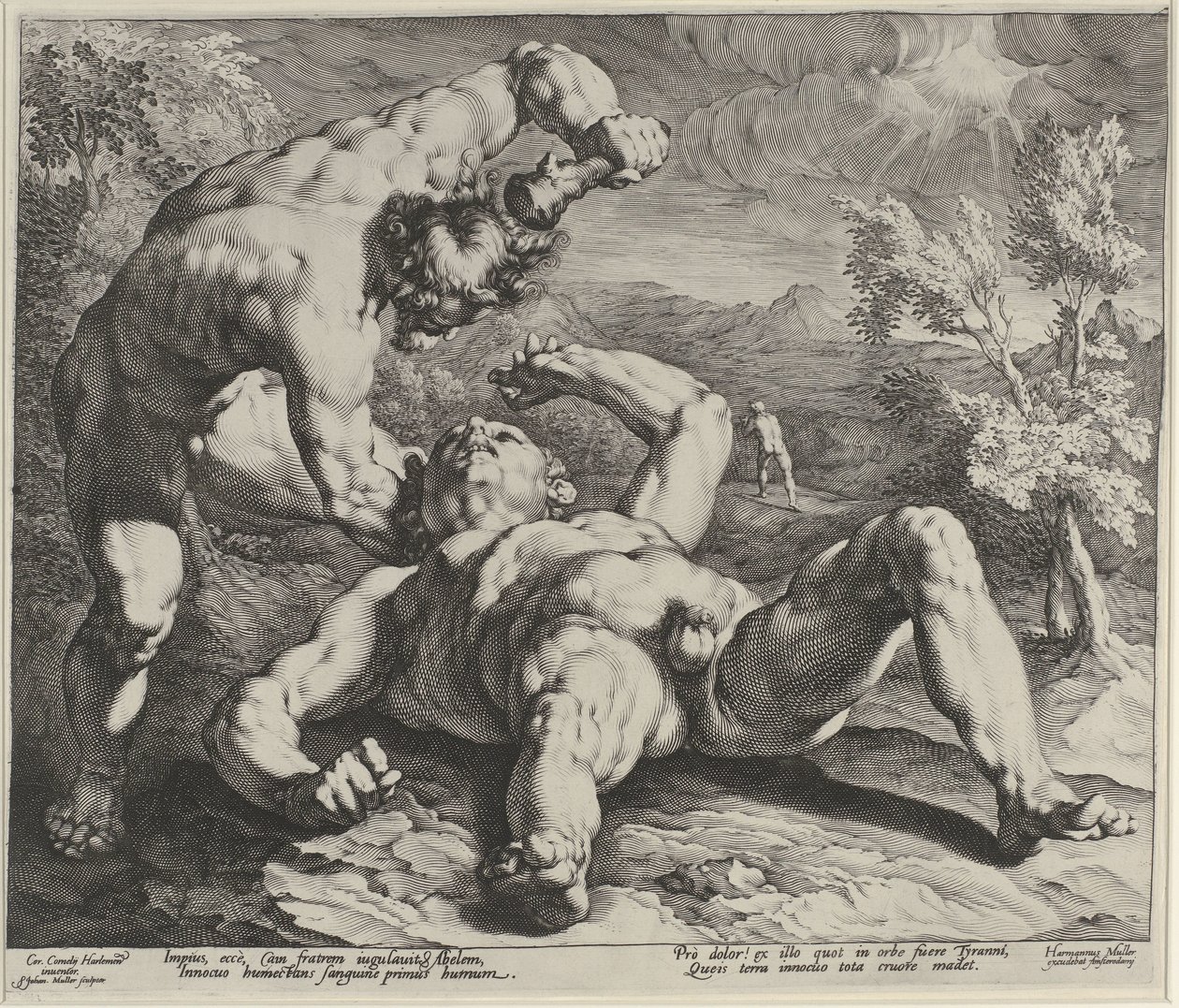 Kain dreper Abel av Jan Harmensz. Muller