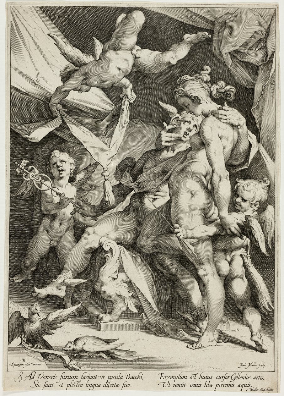 Venus og Merkur av Jan Harmensz. Muller