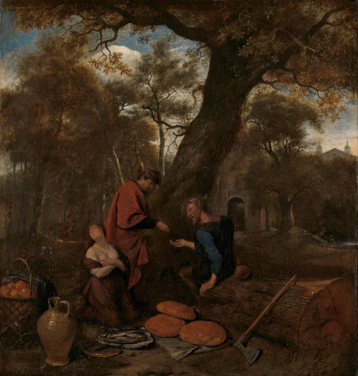 Erysichthon selger datteren sin av Jan Havicksz. Steen