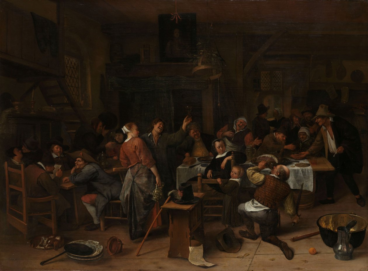 Prinsedagen av Jan Havicksz. Steen