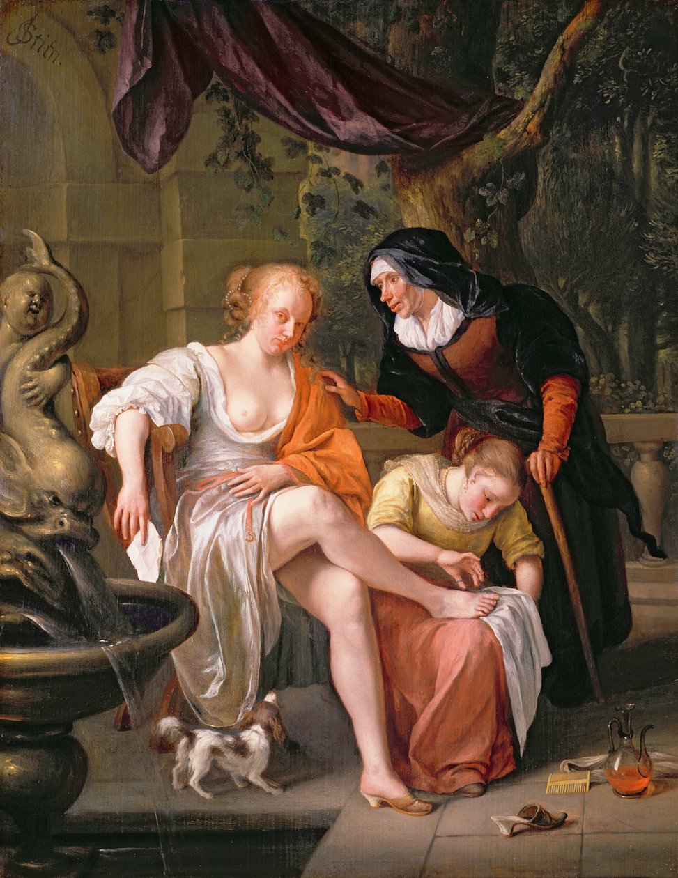 Batseba etter badet av Jan Havickszoon Steen