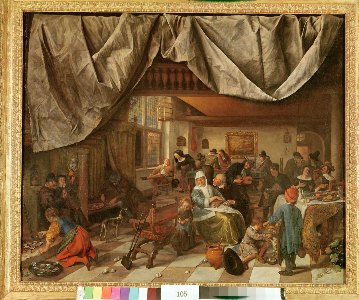Bryggeriet til Jan Steen av Jan Havickszoon Steen