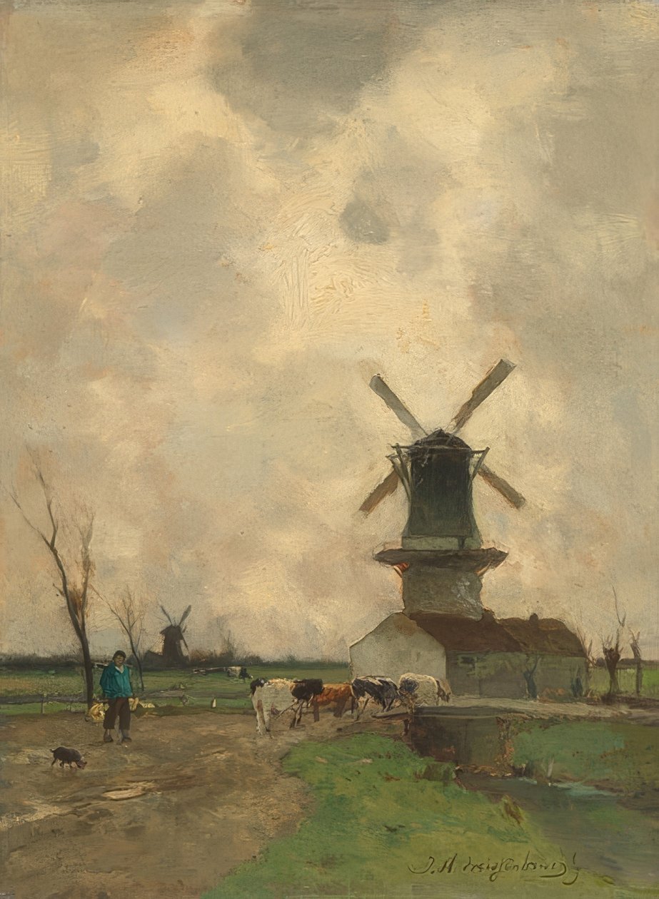 Møllen av Jan Hendrik Weissenbruch