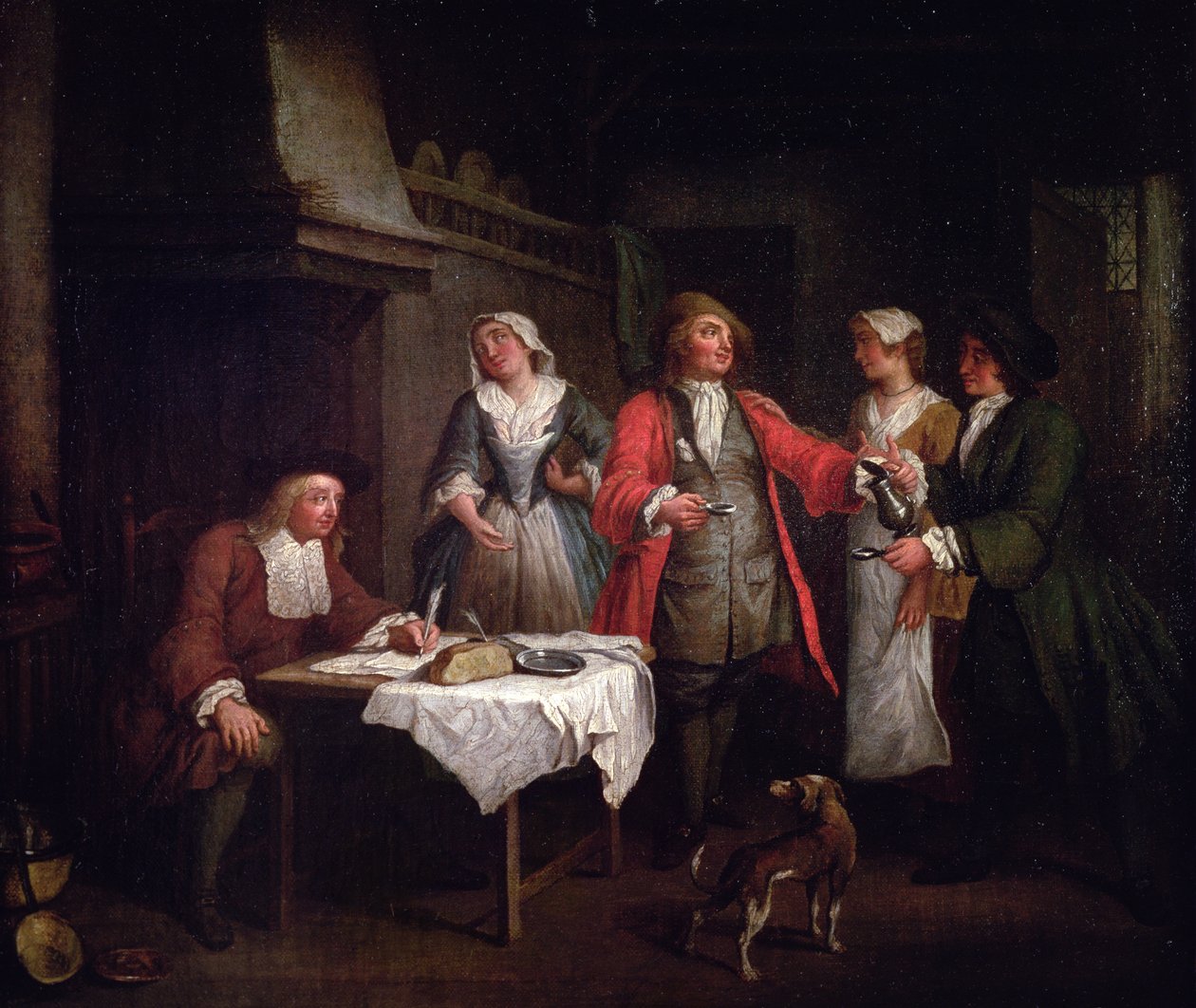 Ekteskapskontrakten av Jan Josef the Elder Horemans