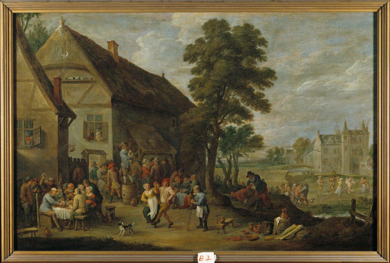 En utsikt over Rhenen, 1636 av Jan Josephsz van Goyen