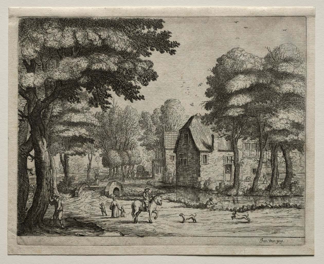 Steinbroen. av Jan Josephsz van Goyen