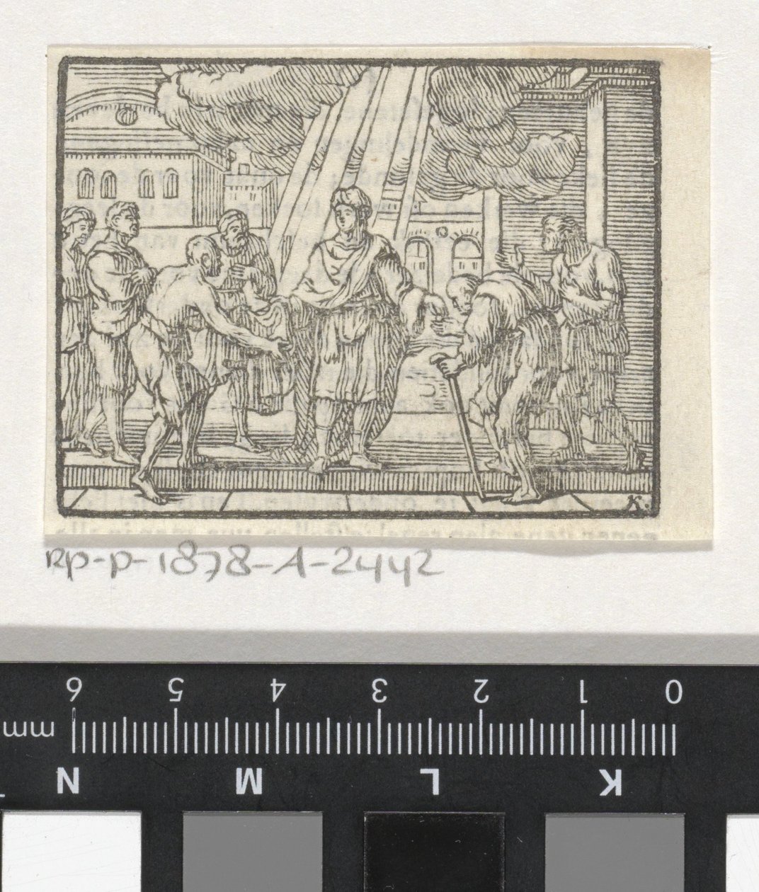 Kristus helbreder de syke av Jan Lauwryn Krafft (I)