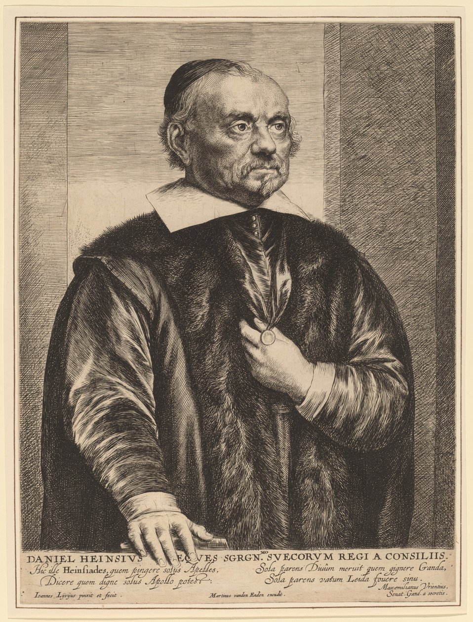Daniel Heinsius av Jan Lievens