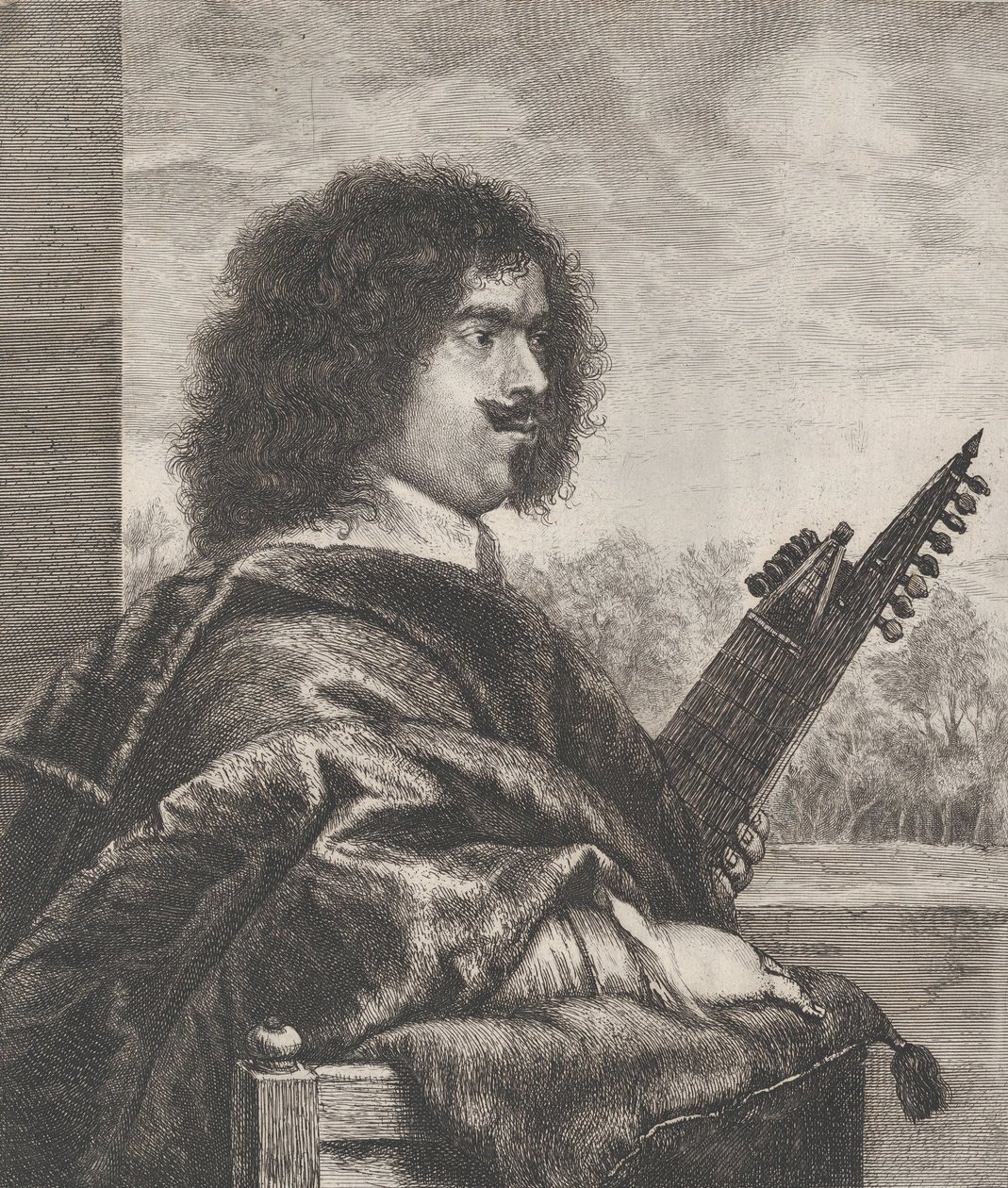 Jacques Gaultier, 1600-tallet. av Jan Lievens