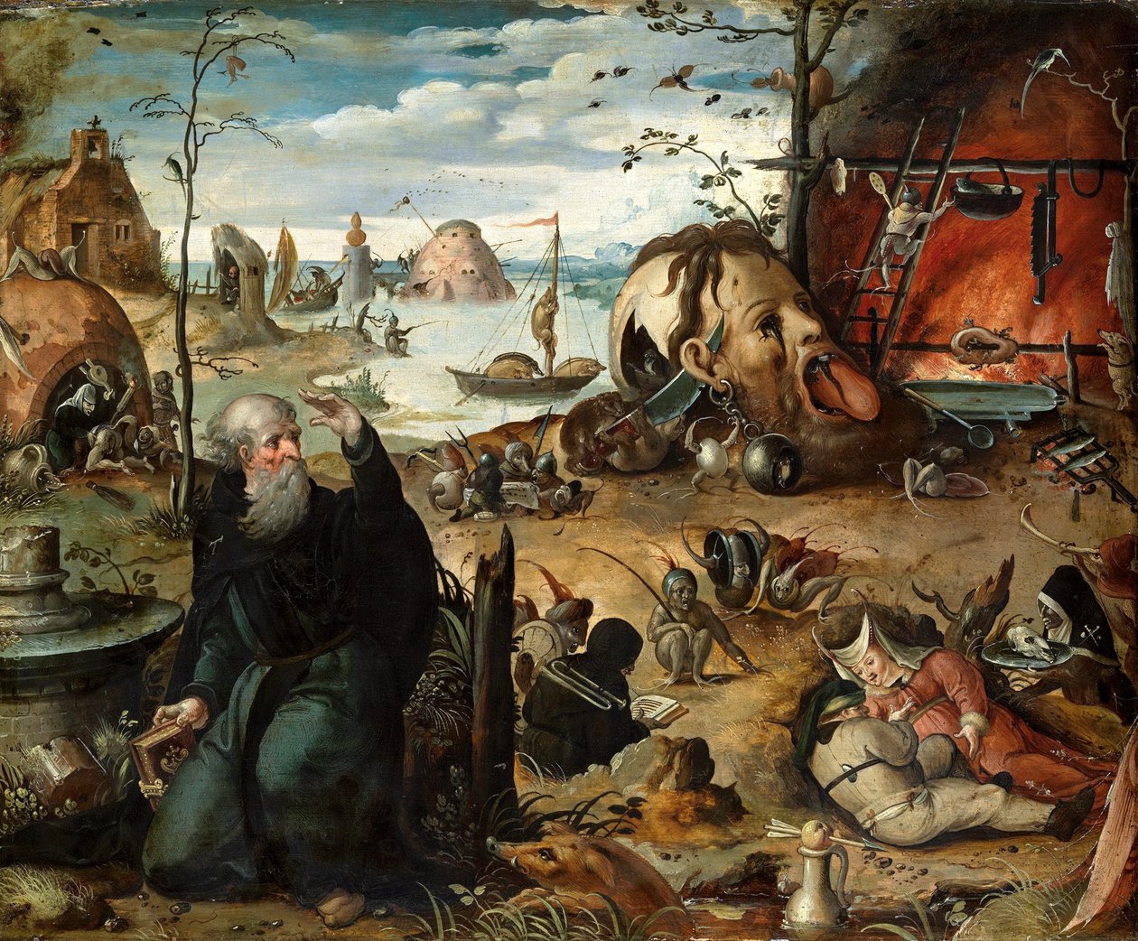 Sankt Anthonys fristelse av Jan Mandyn