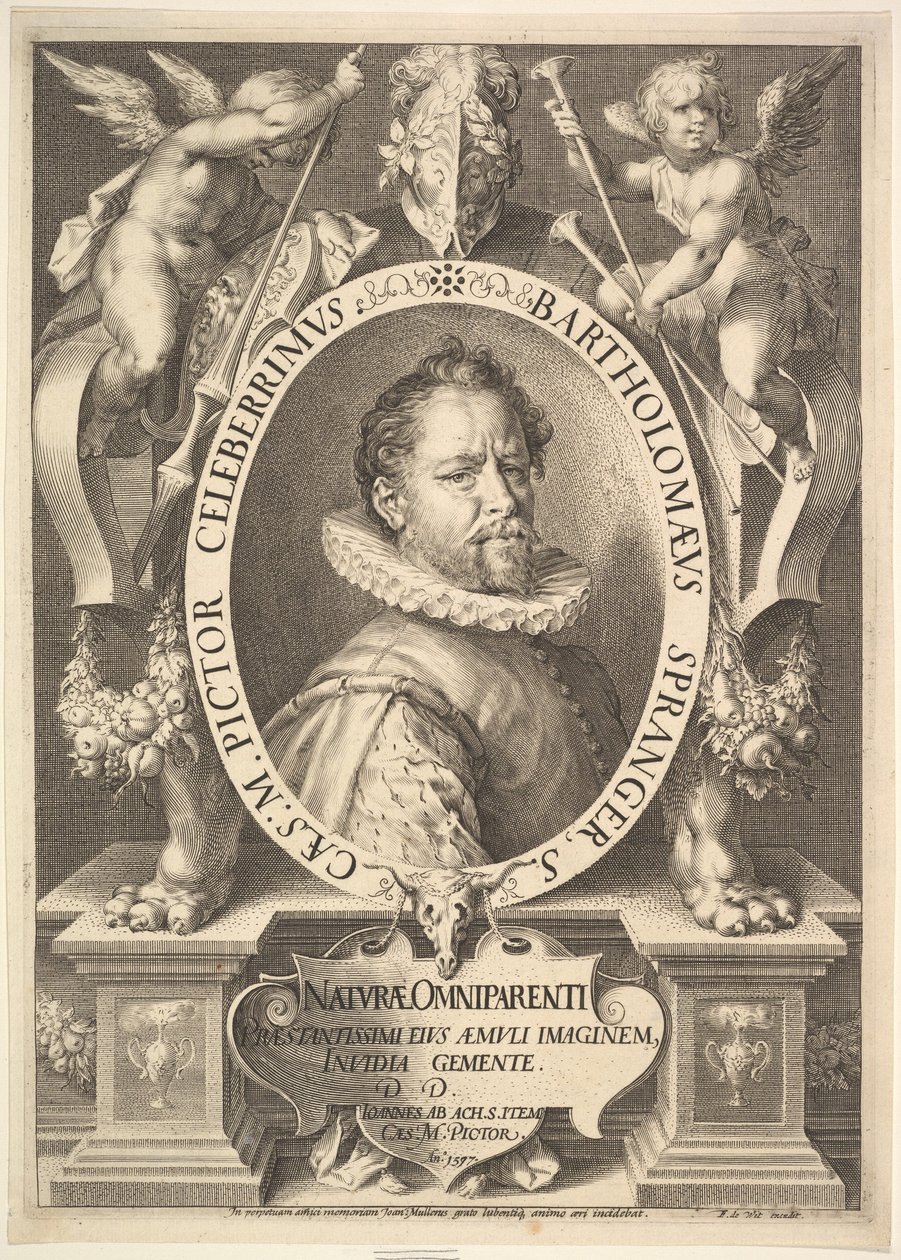 Bartholomeus Spranger, ca. 1618 av Jan Muller