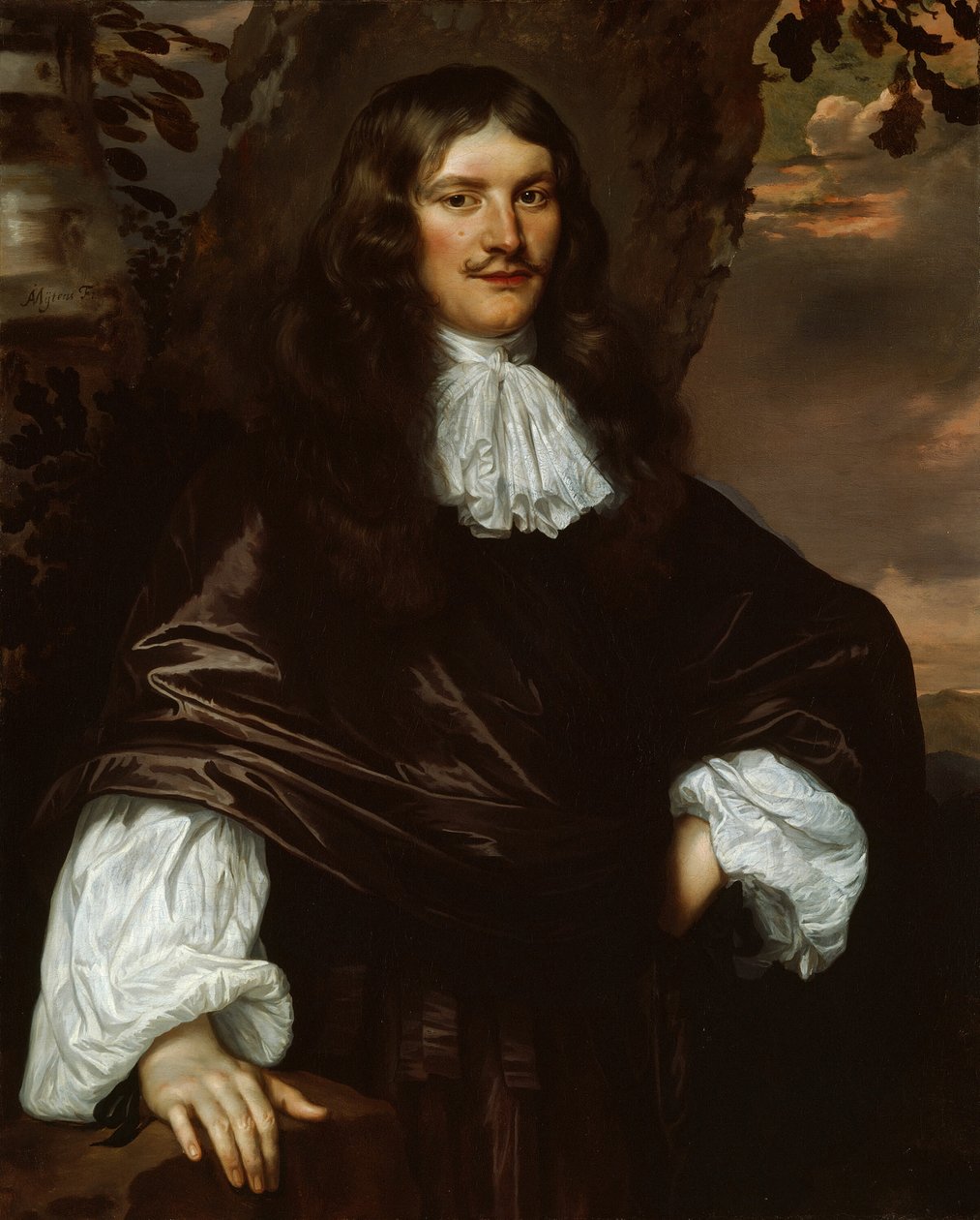 Portrett av en mann, ca. 166065. av Jan Mytens