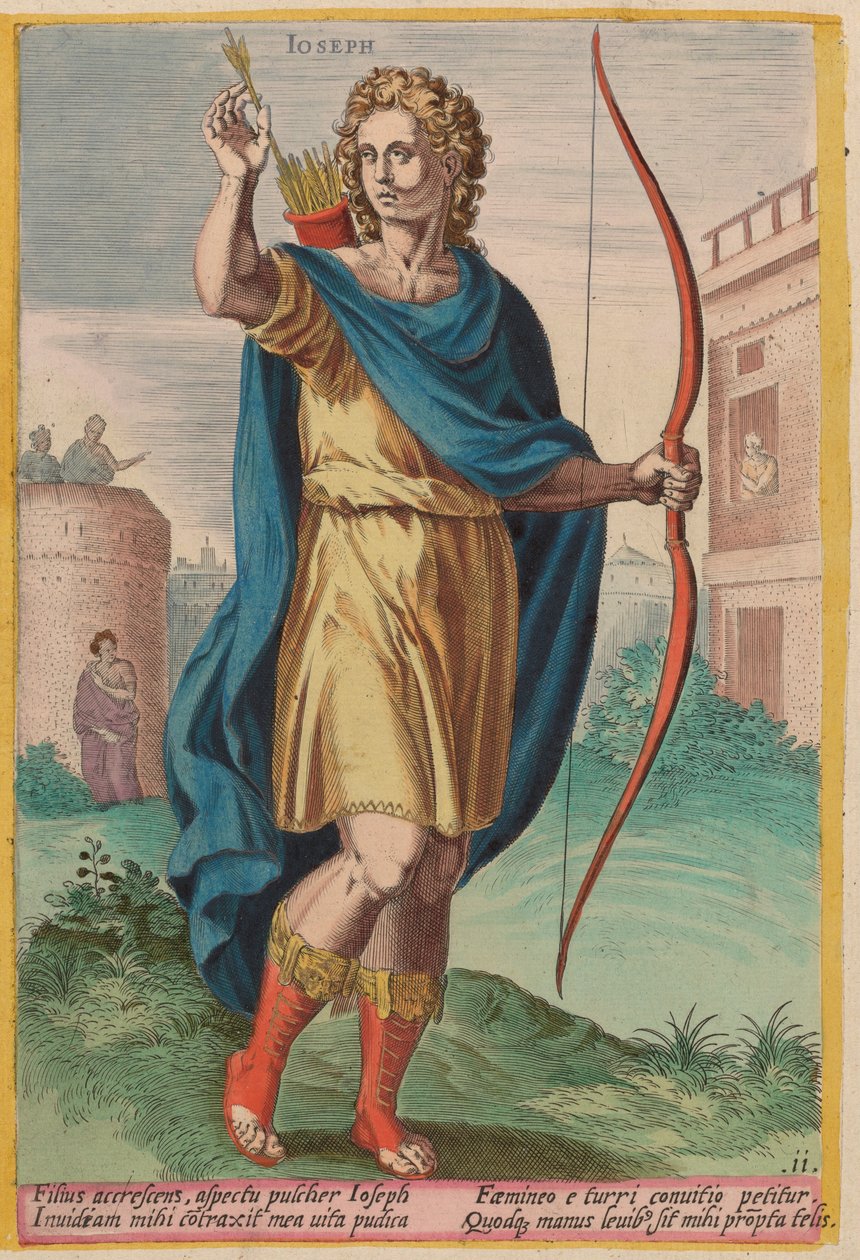 Benjamin av Jan Sadeler I after Crispen van den Broecke