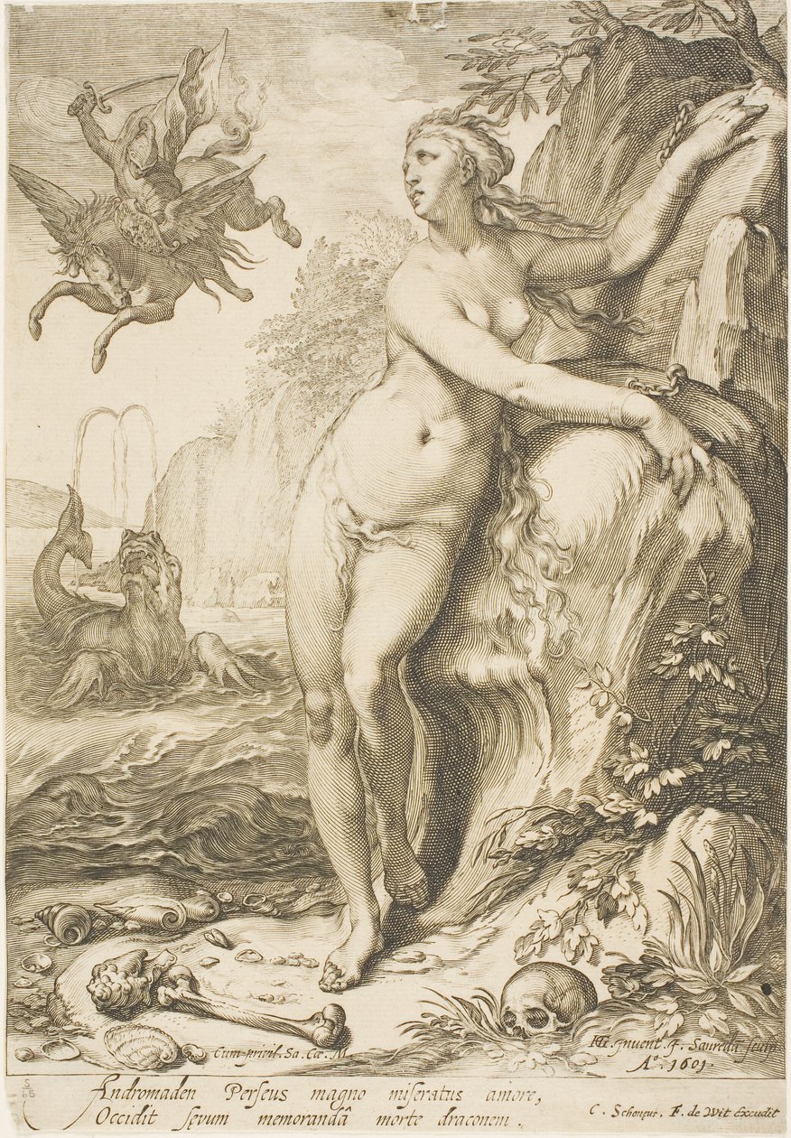 Andromeda av Jan Saenredam