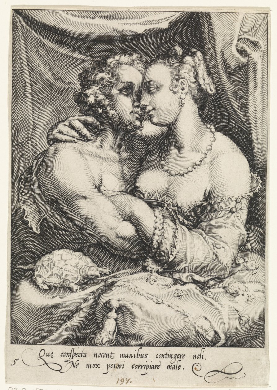 Følelsen The Five Senses (serietittel) av Jan Saenredam