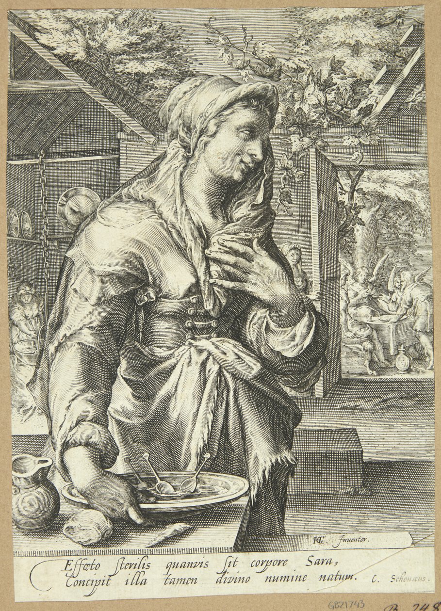Sarah av Jan Saenredam