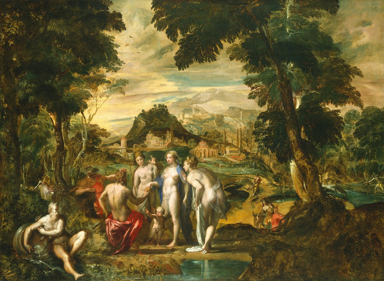 The Judgment of Paris, slutten av 1500-tallet. av Jan Soens