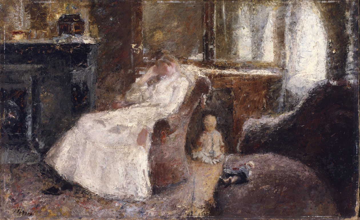 Kvinne i hvitt av Jan Toorop
