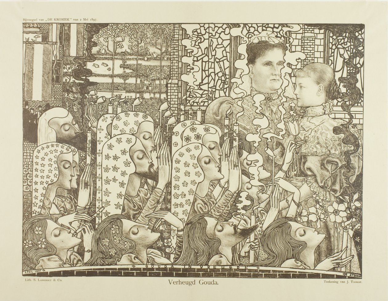 Glad Gouda av Jan Toorop
