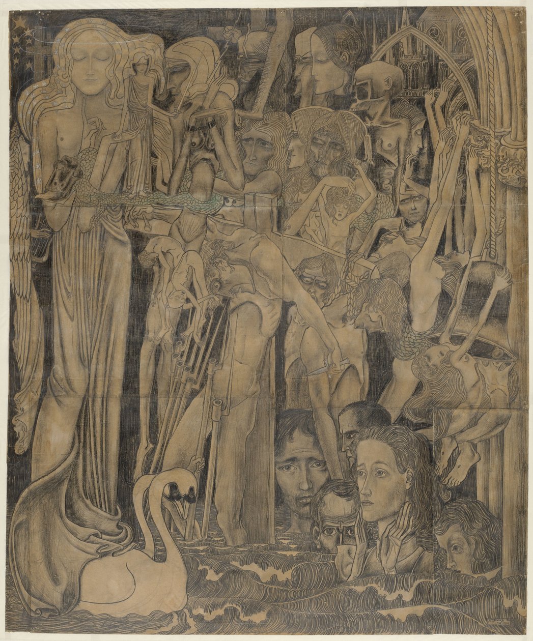 Tap av tro Geloofsinzinking av Jan Toorop