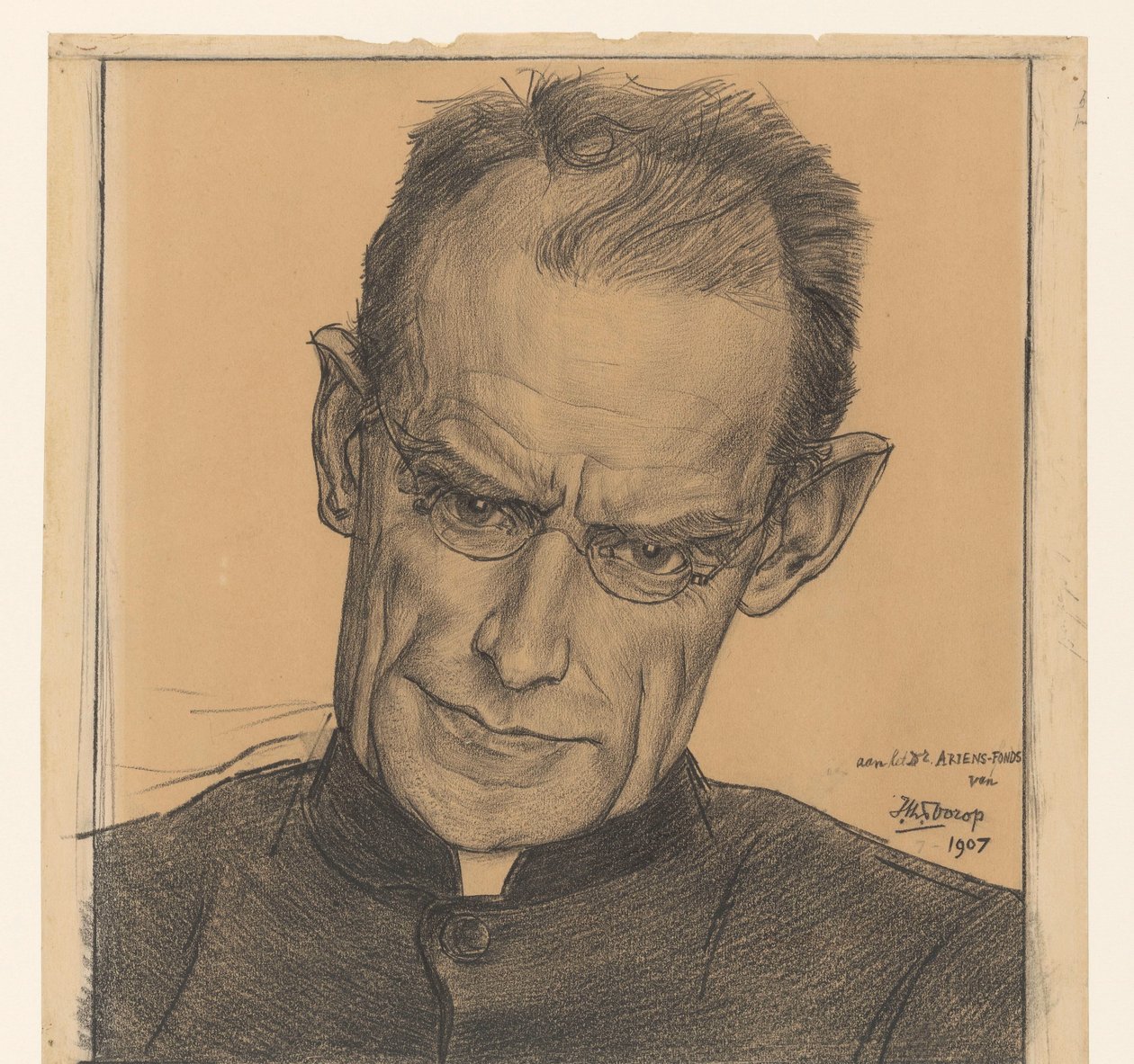 Portrett av Dr. Ariens av Jan Toorop