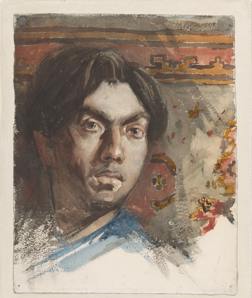 Selvportrett, 1881. av Jan Toorop