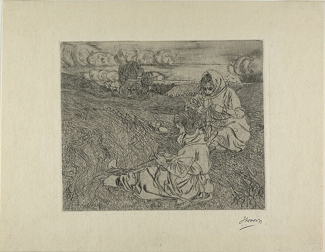The Net Menders av Jan Toorop