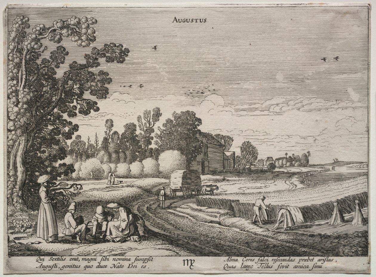 De tolv månedene: august. av Jan Van de Velde