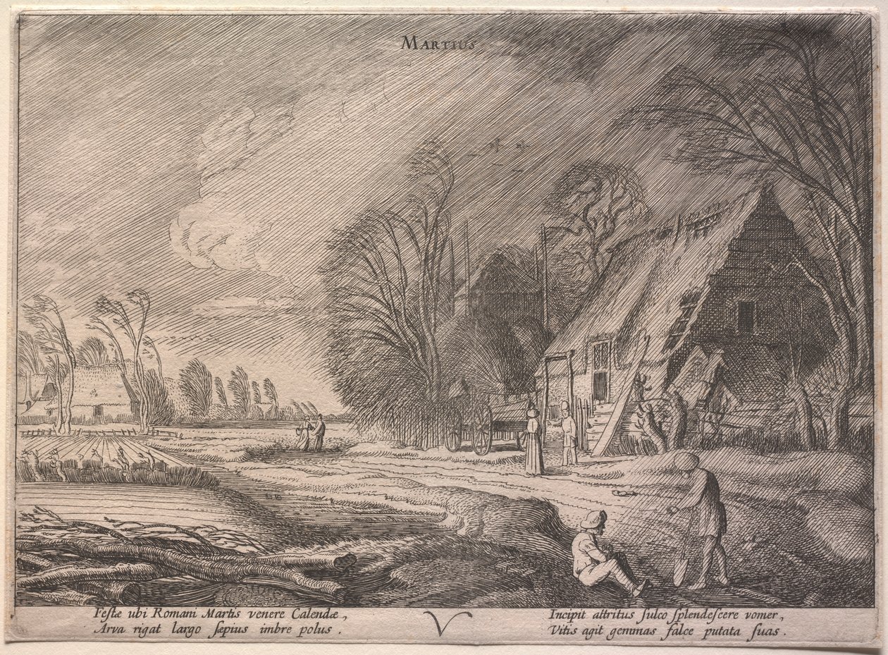 De tolv månedene: mars. av Jan Van de Velde