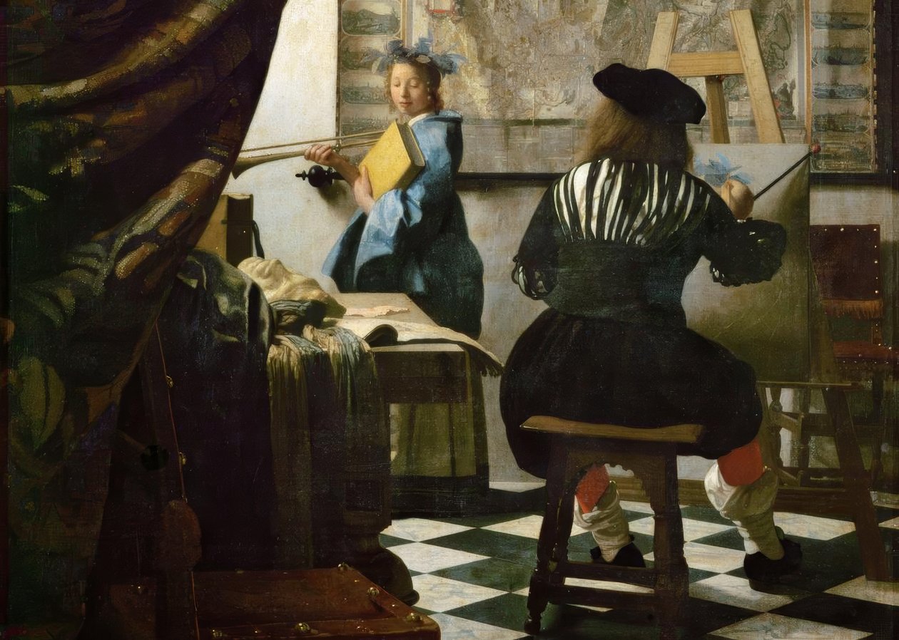 Kunsten å male av Jan Vermeer van Delft