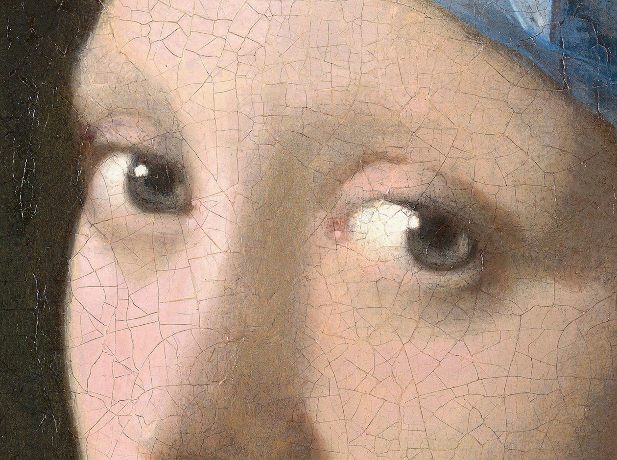 Pike med perleørering, ca. 1665-6 av Jan Vermeer van Delft