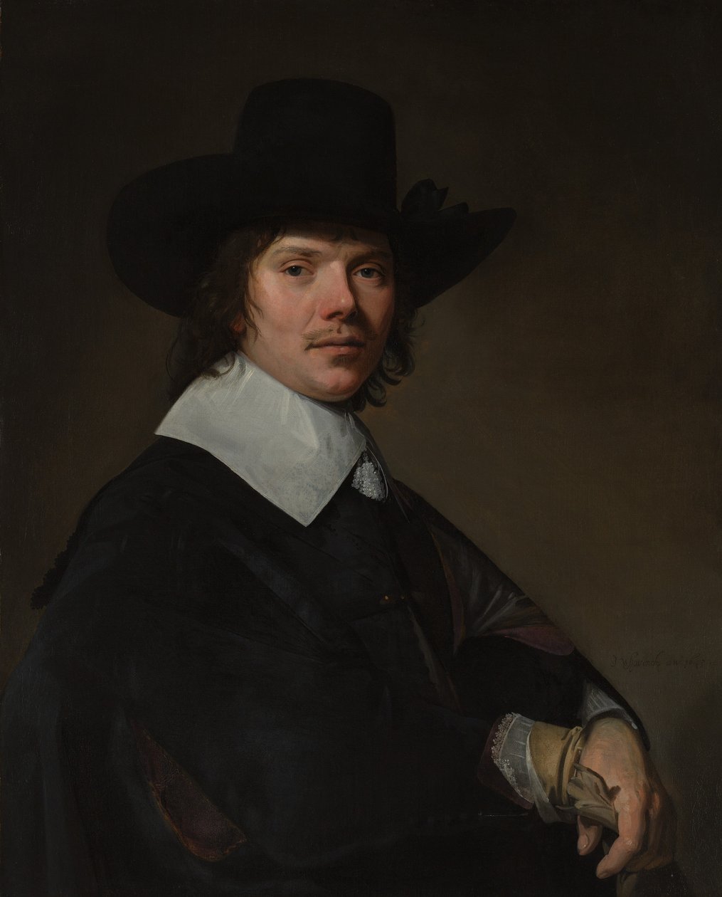 Portrett av en mann, 1645. av Jan Verspronck
