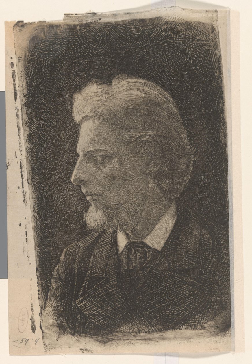 Portrett av Jacques Perk av Jan Veth