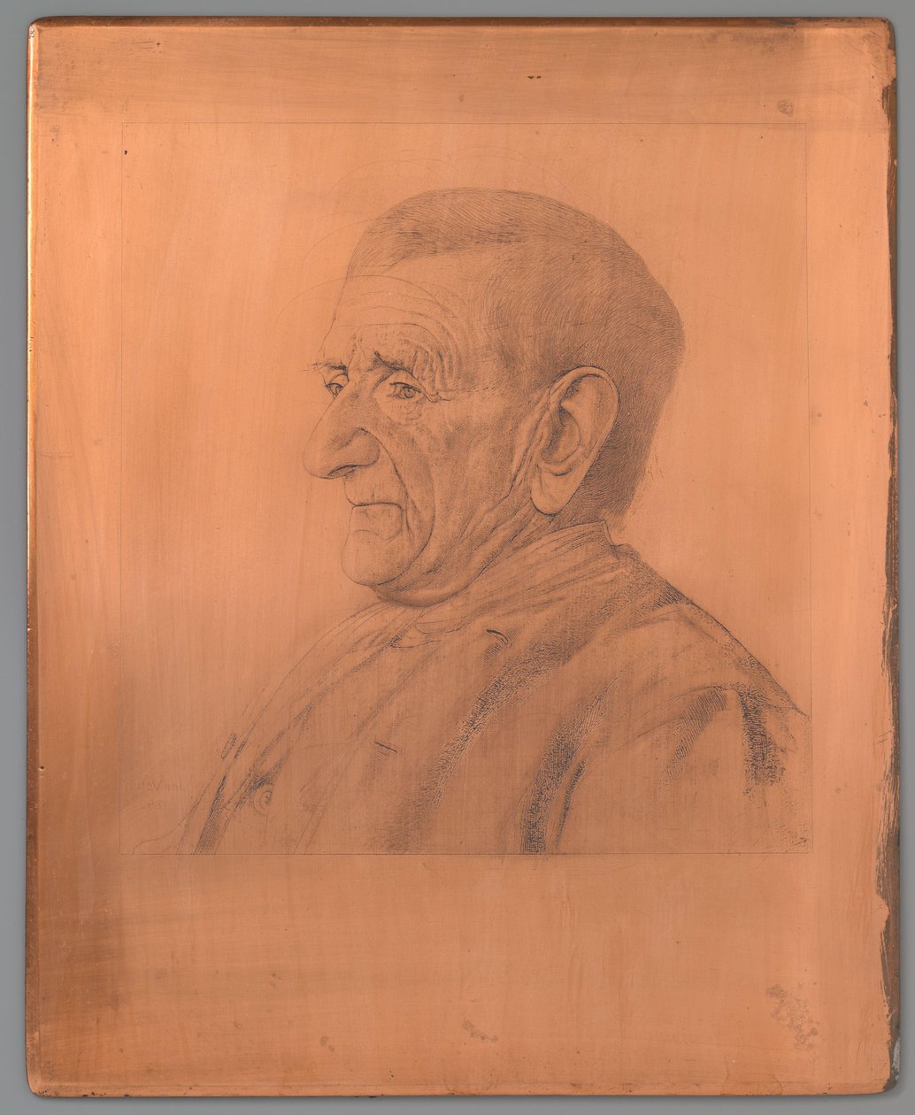 Portrett av Jan Schaap av Jan Veth