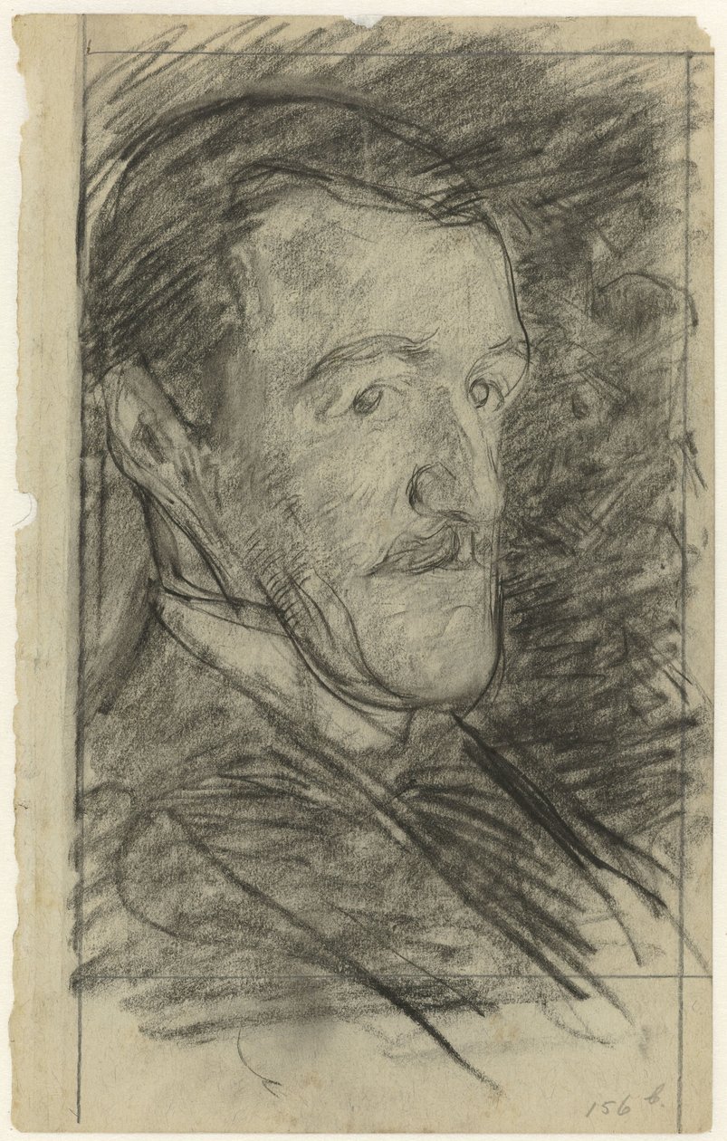 Portrett av Richard Roland Holst av Jan Veth
