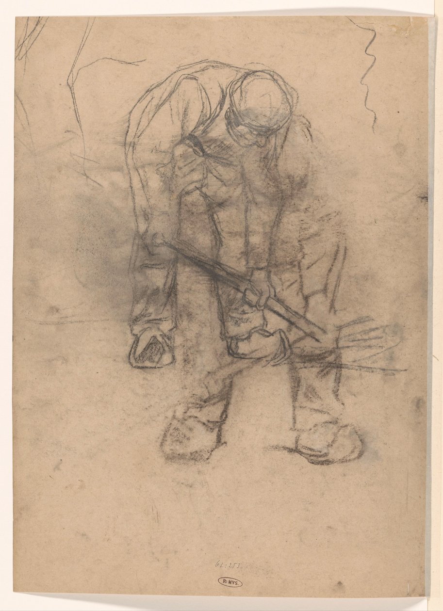 Studier av en arbeider av Jan Veth