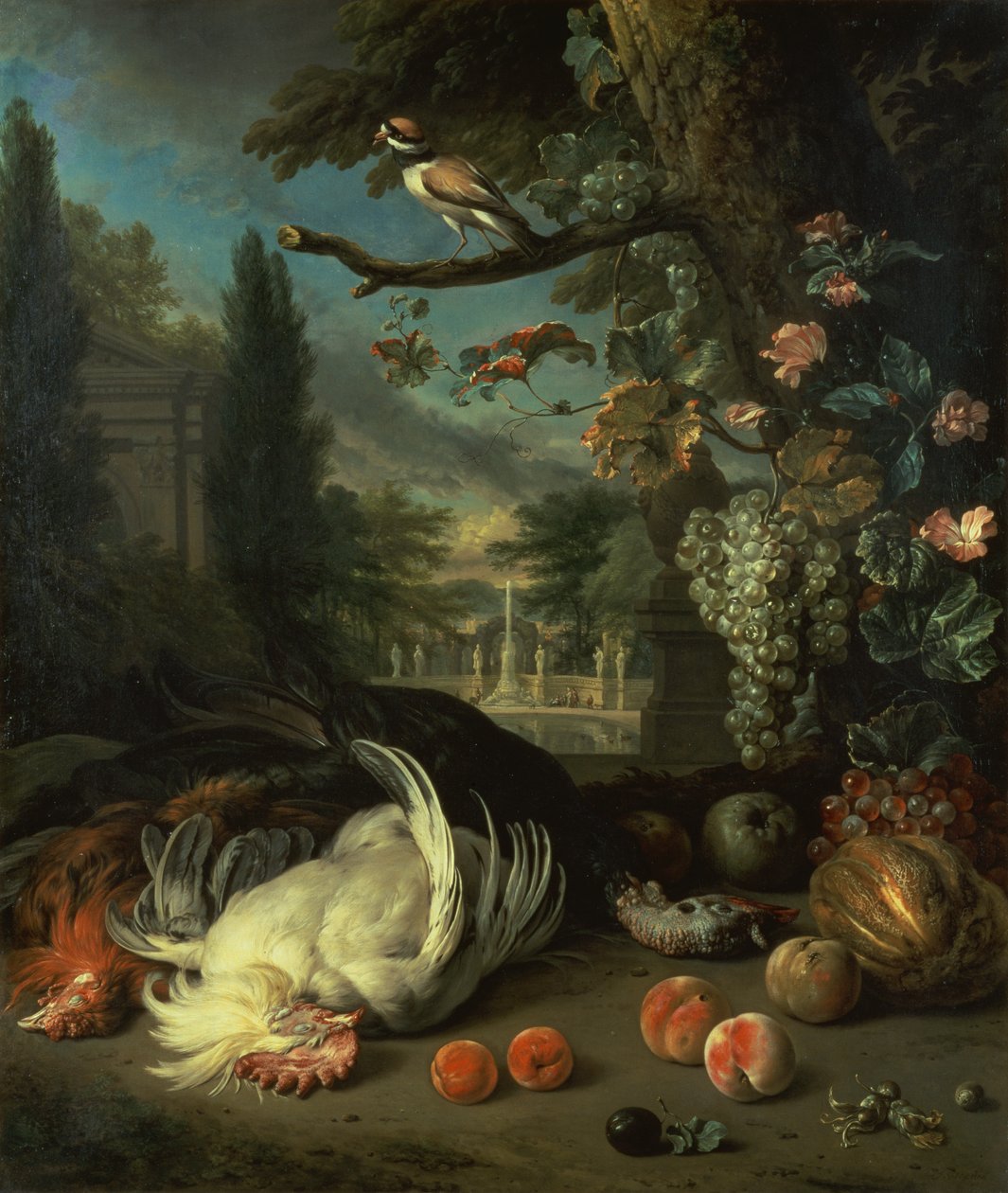 Dødt fjærkre (olje på lerret) av Jan Baptist Weenix