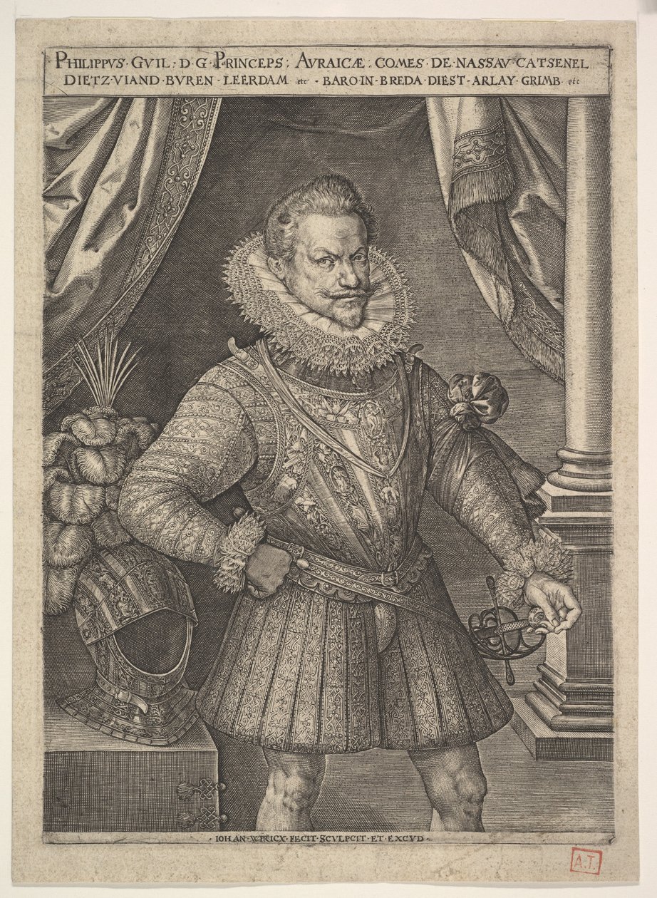 Philip William av Orange. av Jan Wierix