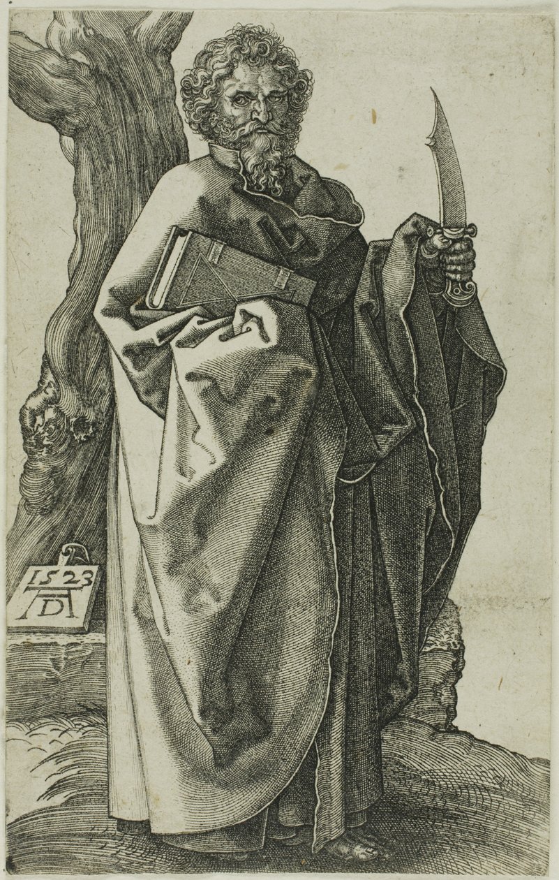 St. Bartolomeus av Jan Wierix