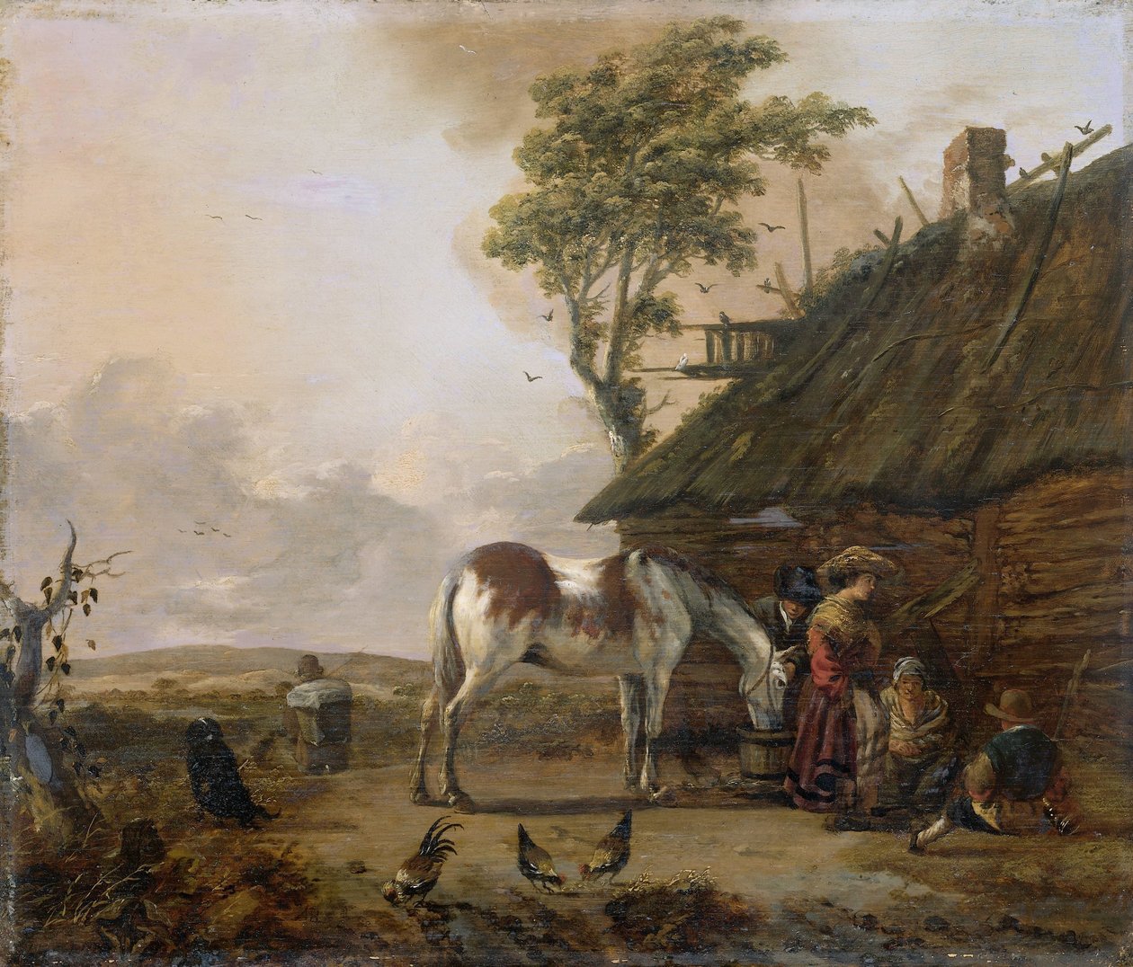 En tykk hest av Jan Wouwerman